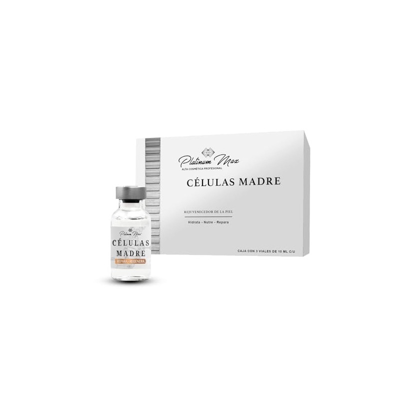PLATINUMMAX Clulas Madre Regenera, Repara, Uniforma, Tonifica, Hidratacin Profunda) 3