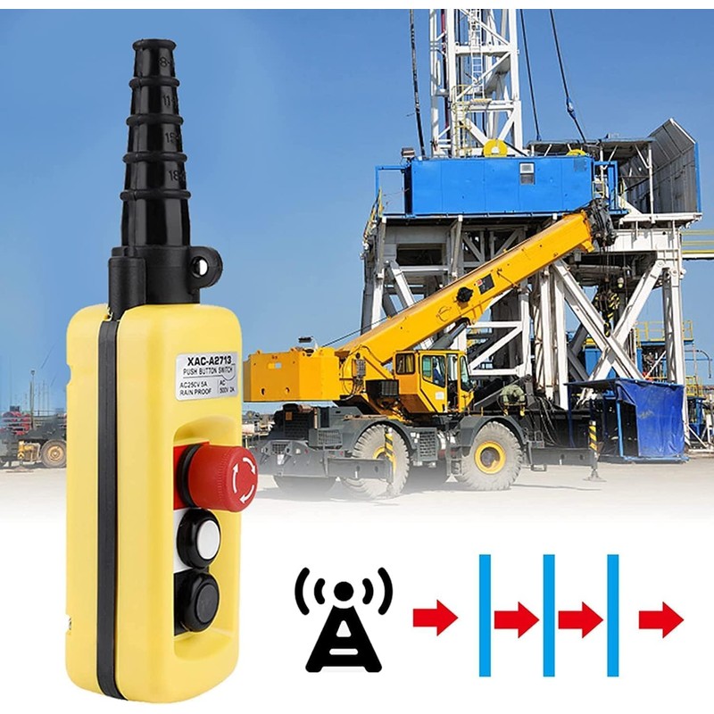 Jadeshay Hoist Push Button Switch, Crane Hoist Control Crane Chain