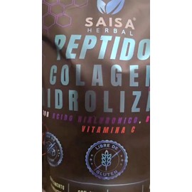 Colageno Hidrolizado 500 G Peptidos 100 Puro Saisa Herbal                                                                                             
