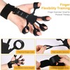 Grip Strengthener Kit 7 Pack, Adjustable Resistance Forearm Exerciser, Finger
