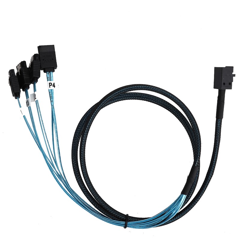 Mini SAS HD 12GB SFF‑8643 to 4 SATA LSI Adapter