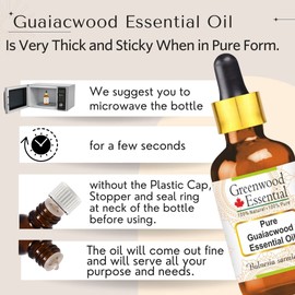 Greenwood Essential Pure Benzoin Essential Oil (Styrax Benzoe) with Glass Dropper Natural Therapeutic Grade Steam Distilled 50 ml (1.69 oz)