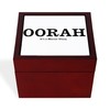 CafePress Oorah (Marine Pride_ Memory Keepsake Jewelry Box, 5"x5"x3.75"