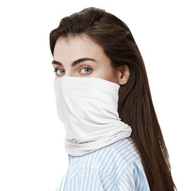LUNGEAR Bandana Neck Gaiters Multifunction Headwear Elastic Tube Scarf Face Shield Headband Snood UV Resistence for Outdoors Sports
