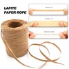 Raffia Ribbon Yarn 200m Brown Raffia Paper Ribbon String Rafia