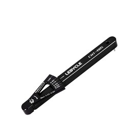 Durable Bike Chain Tool - Reliable And Convenient For Repairing And Maintaining Precious Bike Chain Wear Indicator Metal, Black