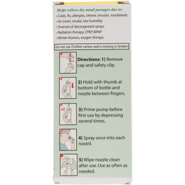 Ayr Saline Nasal Gel No-Drip Sinus Spray,0.75 Fl Oz (Pack of 3)