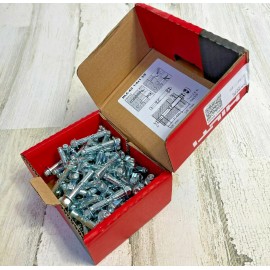 HIlti Sleeve Anchor HLC-AC 1/4" x 1-3/8" anchor systems #336232 Box of 100