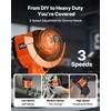 VEVOR 1/2-Inch Air Impact Wrench, Up to 738 ft-lbs Nut-busting