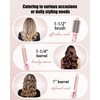 FARERY 3 in 1 Interchangeable Automatic Rotating Curling Iron &
