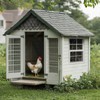 2 Pack Chicken Coop Windows 12" x 18", Sliding Shed