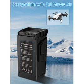 anegine Mavic Air Battery, 2375mAh Intelligent Flight Battery Compatible with DJI Mavic Air Drone, 21mins Max Flight Time
