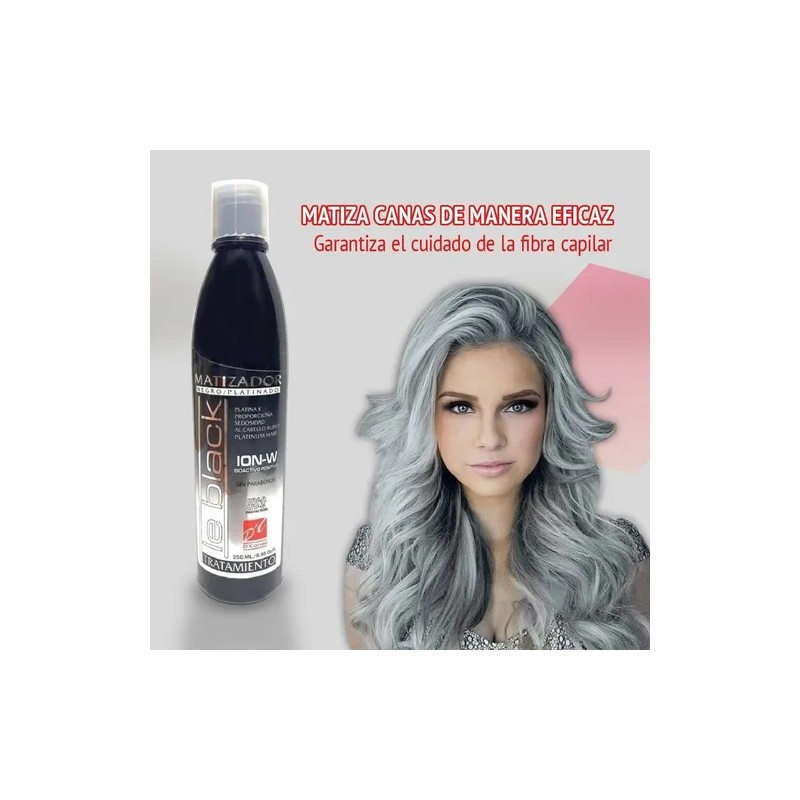 Tratamiento Matizador Cabello Negro Y Platinado Dconde 250ml