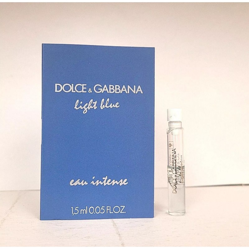 Light Blue Dolce & Gabbana Women 0.05 Oz Eau Intense