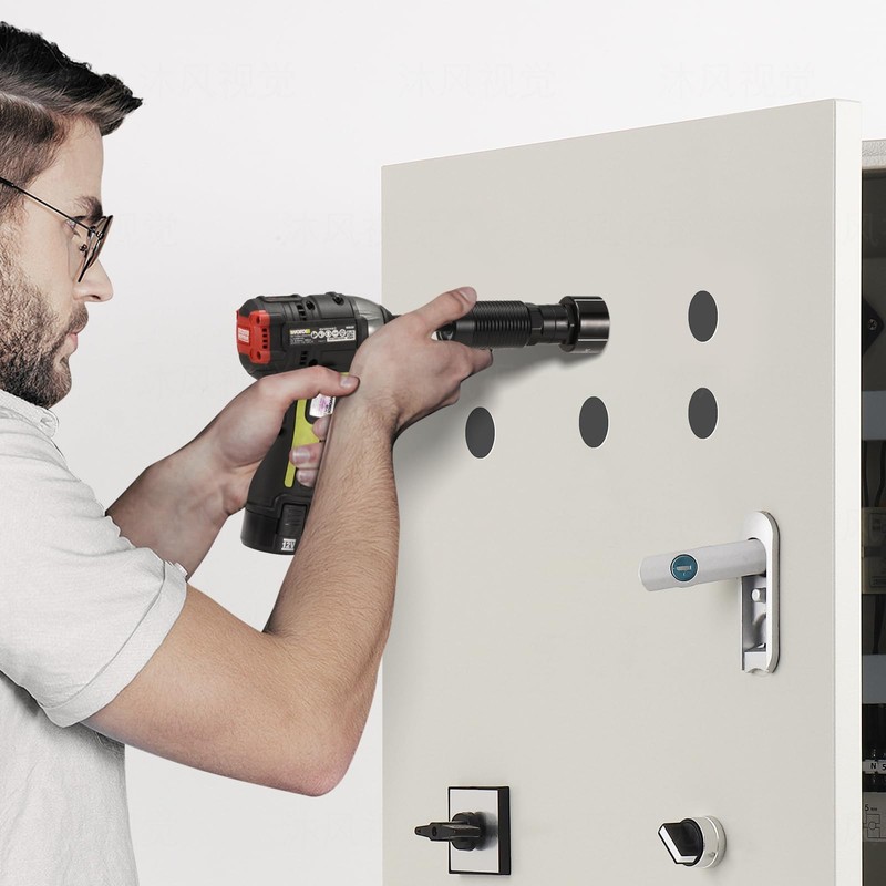 CORWIN1004 Metal Sheet Hole Punching Impact Screwdriver Adaptor - Fast