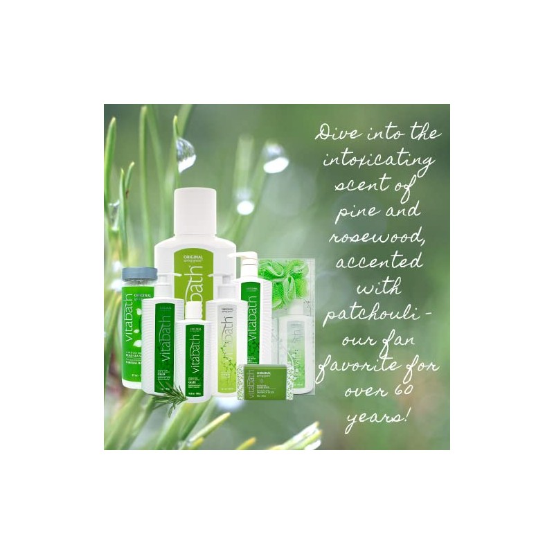 Vitabath Moisturizing Bath Gelee, Original Spring Green - 21 oz