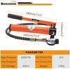 Bonvoisin CP-180 Manual Hydraulic Pump Hand Pump Hose Coupler for
