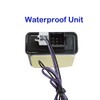 BANVIE Motorcycle Security Alarm System with Remote Start Stop Engine,