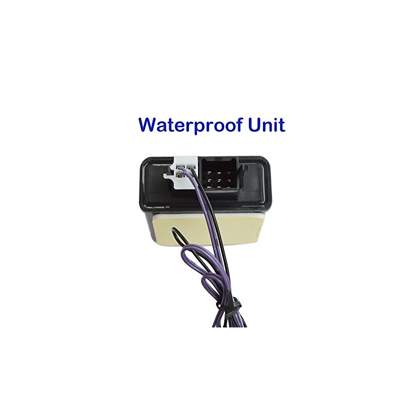BANVIE Motorcycle Security Alarm System with Remote Start Stop Engine,