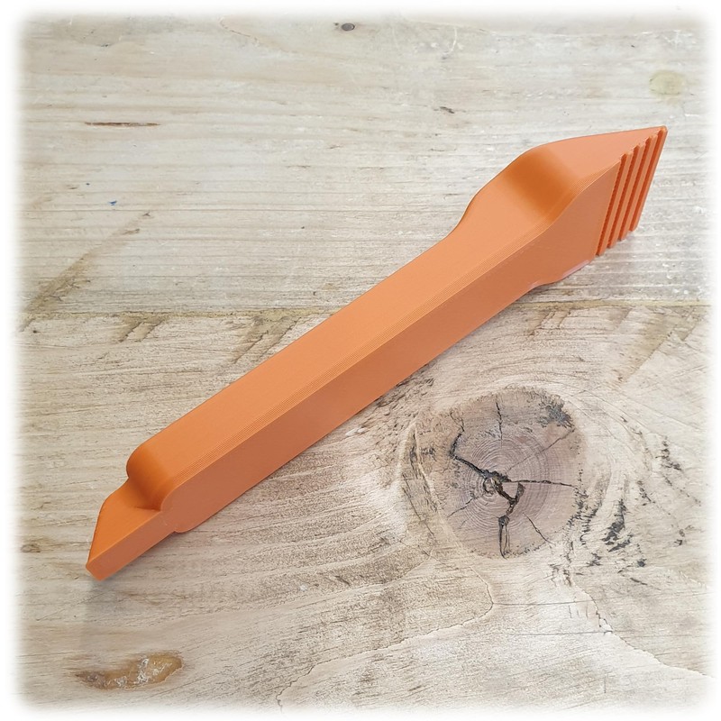 Glazing shovel lever tools set of 2