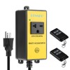 220V Automatic Remote Vacuum Switch, KTNNKG Wireless Outlet for High