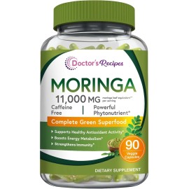 Doctor's Recipes Moringa 11,000mg Superfood–Natu