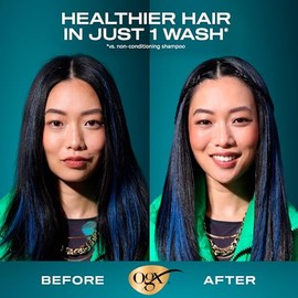 OGX, Shampoo Argan Oil, Ideal para Cabello Seco y Dañado, Nueva Fórmula con Tecnología LipiPro Shield, 577ML