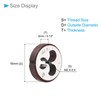 CoCud Metric Adjustable Round Dice M2.5 X 0.45 Alloy Steel