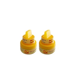 CREMA AUTOBRILLANTE INCOLORA PARA CALZADO YAK 45ML, 2 UNIDADES