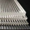Plexiglass Perpex 1/8' Acrylic Striped Wave Board, 12in PMMA/Acrylic Streak