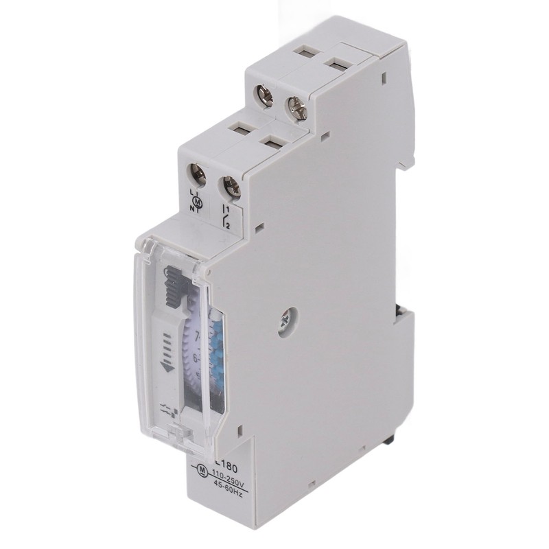 Time Switch Mechanical Timer Waterproof 24 Hours Controller 110‑250VAC for