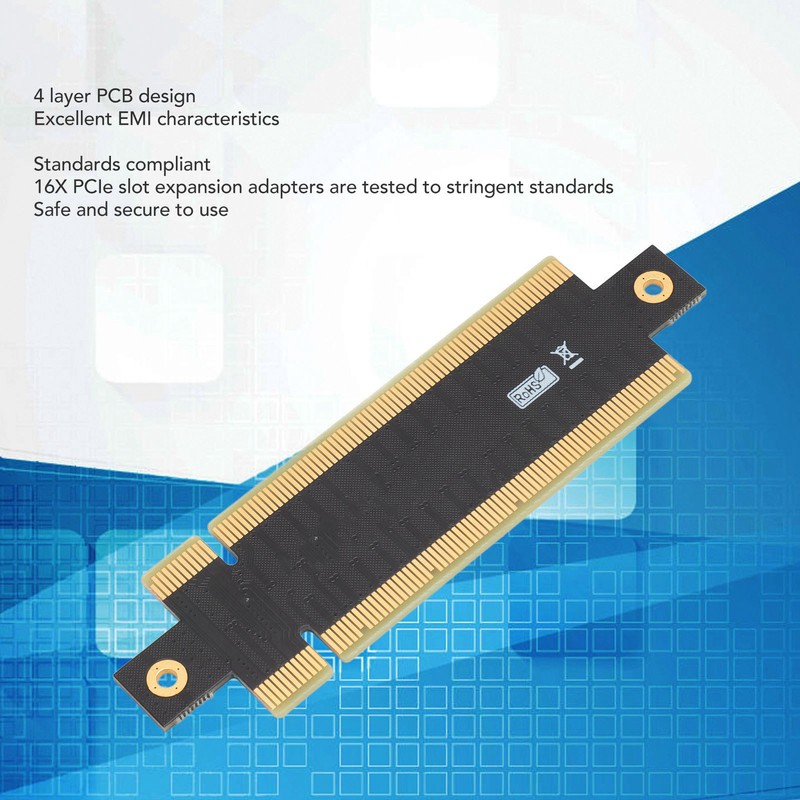PCI Express 16x Male to Male Adapter Card Professional PCIe