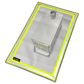 POMOLY Fire Pit Mat,Fireproof Mat Visible at Night-Great for Deck Fire Pit Base,Patio Fire Pits Pad for Outdoor Wood Burning, Wood Floor, Grass, Campsite, Lawn(31.5'' X20'')