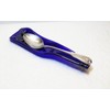 Upcycled Cobalt Blue Glass Beer Bottle Spoon Rest Small Dish