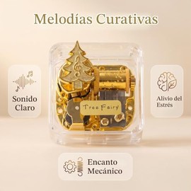 Caja de música de hadas con melodía única de cuento de hadas