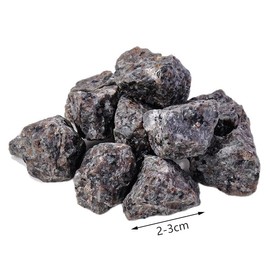 TORONG TORONG 1" Natural Raw Rough Flame Yooperlite Stone Crystals Bulk for Healing Tumbling Fountain Rocks Decor 0.45lb(200g)