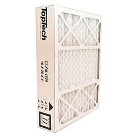 TopTech TT-FM-1620 Ready to Use TechPure TTFM1620 Air Filter 16x20x4 Top Tech OEM Cartridge 16 by 20 by 4 in Furnace MERV 11 for Carrier TT-MAC-1722