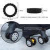 HoldFist （8 Pack） Luggage Wheel Covers for Most 8-Spinner Wheel
