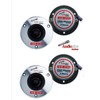 (2 Pair) Audiopipe ATR-3721 350W Max 4 Ohm Titanium Super