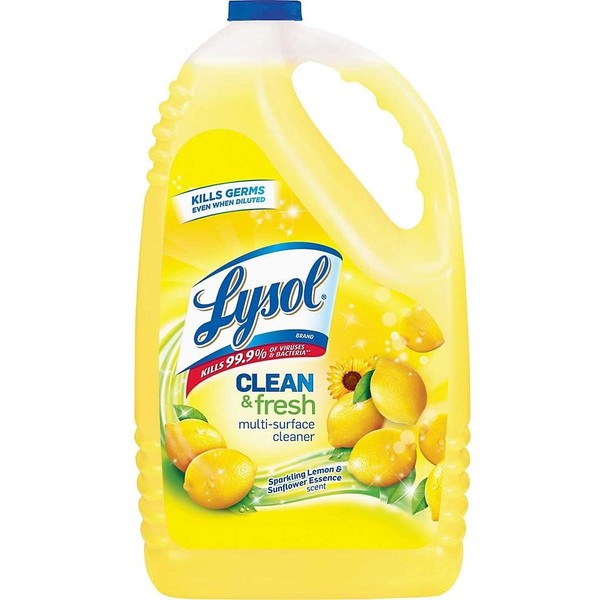 Lysol Clean & Fresh Multi-Surface Cleaner, Lemon & Sunflower, 144oz