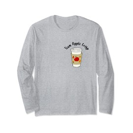 Herbst PSL Saison Ästhetisches Team Apple Crisp Macchiato Langarmshirt