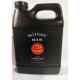 Sandalwood Amber Mixture Man Scented Laundry Wash 32 Ounce