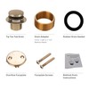 Tip Toe Bathtub Tub Drain Conversion Kit Assembly, Wellup Tub