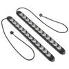2pcs Flexible Waterproof Car Flashing Arrow DRL White/Amber Strip Light