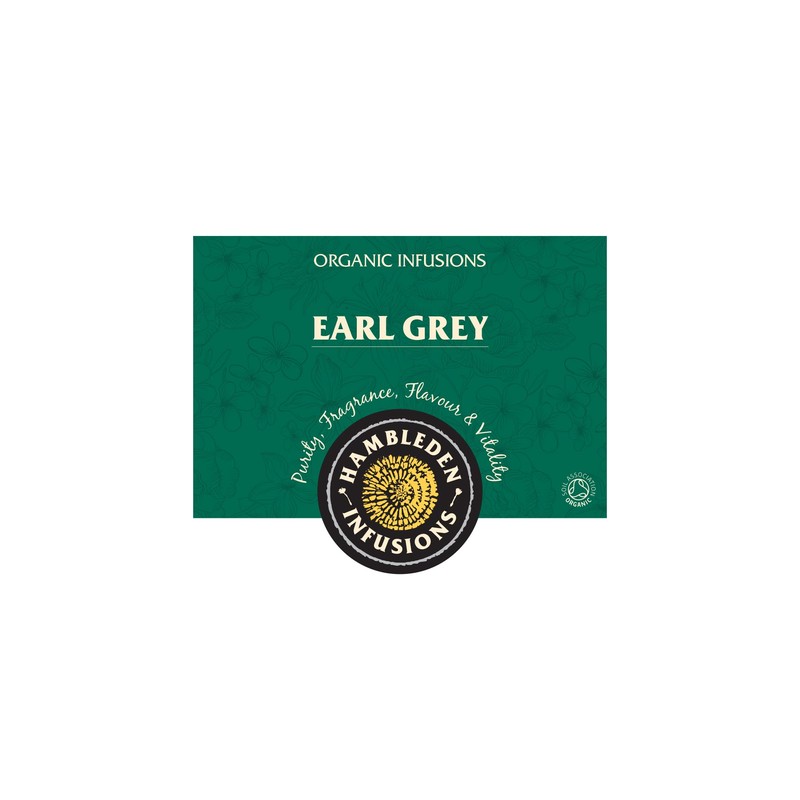 Hamblden Herbs Organic Earl Grey Loose Leaf Infusion 55g (6
