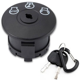 Lawn Mowers Ignition Switch Starter Ignition Switch with Key 3-Position 5-Terminals 925-04228 Compatible with Husqvarna, AYP, Craftsman, MTD, Sears, Poulan Lawn Mower Replace (3 Position-5 Terminals)