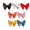 dnpfel Butterfly Bag Charm,keychain Leather Handbag Charm for Purse Backpack