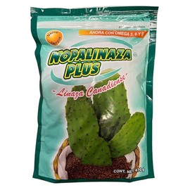 Five Brothers Products Nopalinaza Plus with Canadian Flaxseed 16.57 oz Nopal & Fiber Supplement