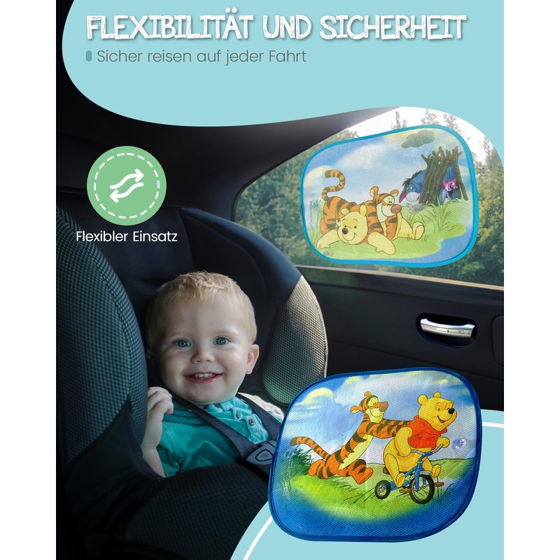 Sun protection., UV Winnie the Pooh