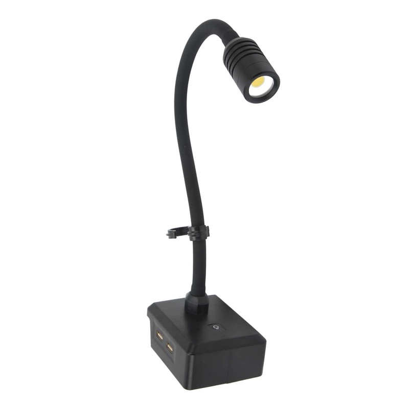 LED Gooseneck Lamp 3 Modes Car Maintenance Lamp 360 Degree